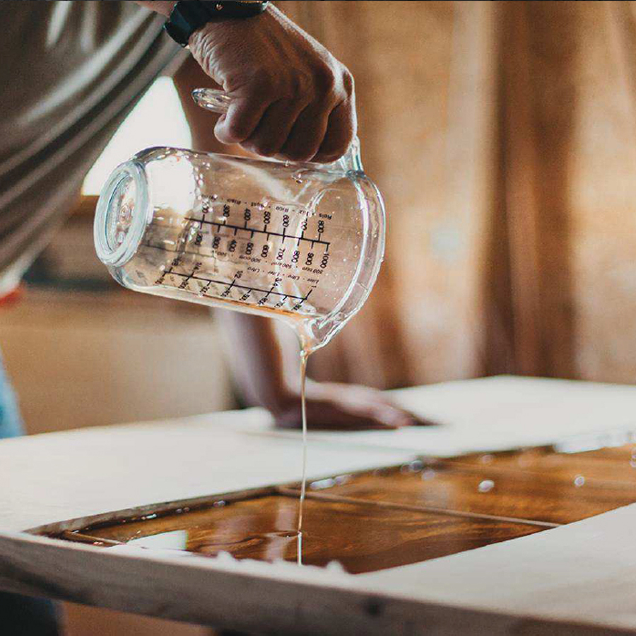 Resina autolivellante epossidica